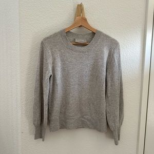 Everlane Cashmere Lantern Sweater